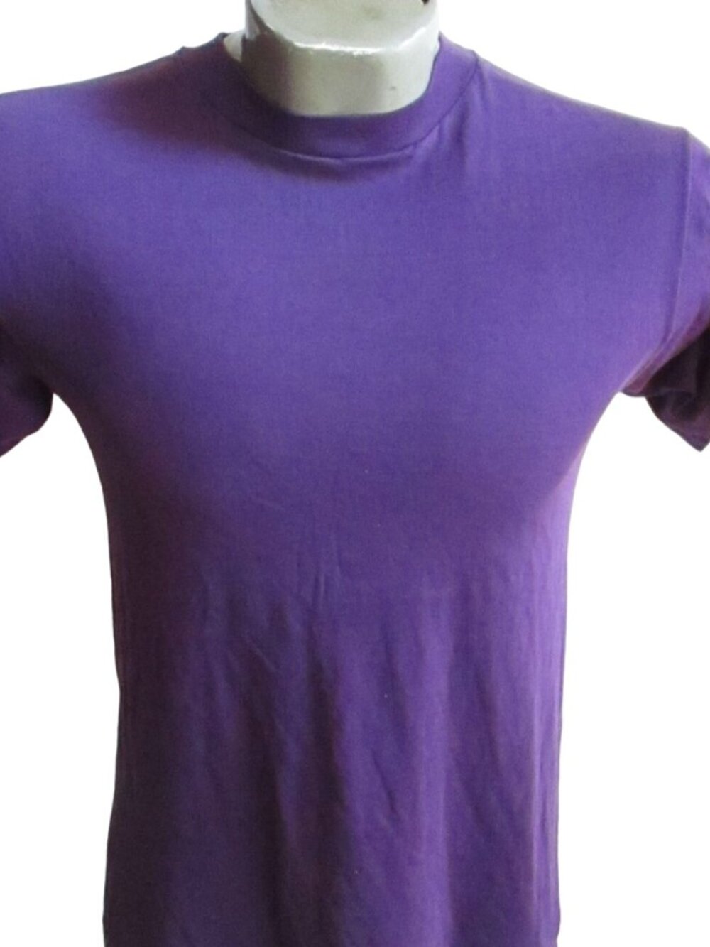 Vintage T-shirt Small Vintage Single Stitch Hanes Fifty-Fifty Purple USA 80s